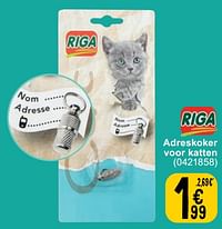 Adreskoker voor katten-Riga
