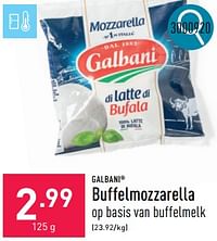 Buffelmozzarella-Galbani