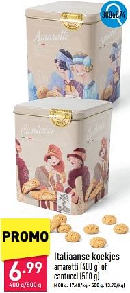 Promoties Italiaanse koekjes - Huismerk - Aldi - Geldig van 08/05/2024 tot 12/05/2024 bij Aldi