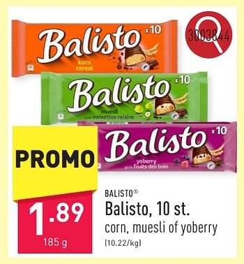 Promotions Balisto - Balisto - Valide de 10/05/2024 à 12/05/2024 chez Aldi