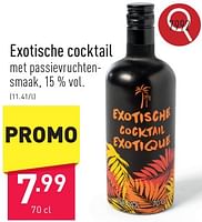 Promoties Exotische cocktail - Huismerk - Aldi - Geldig van 10/05/2024 tot 12/05/2024 bij Aldi