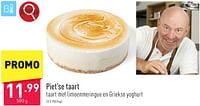 Promoties Piet’se taart - Huismerk - Aldi - Geldig van 10/05/2024 tot 12/05/2024 bij Aldi