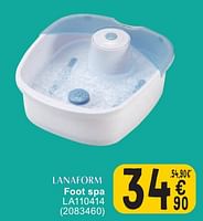 Promoties Lanaform foot spa la110414 - Lanaform - Geldig van 30/04/2024 tot 13/05/2024 bij Cora