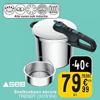 Snelkookpan secure trendy-SEB