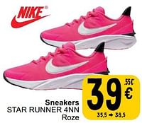 Promoties Sneakers star runner 4nn - NIKE - Geldig van 30/04/2024 tot 13/05/2024 bij Cora