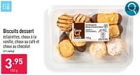 Promotions Biscuits dessert - Produit maison - Aldi - Valide de 06/05/2024 à 12/05/2024 chez Aldi
