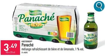 Promoties Panaché - Kusterbier - Geldig van 06/05/2024 tot 12/05/2024 bij Aldi