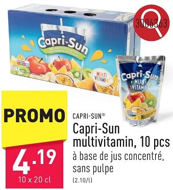 Promoties Capri-sun multivitamin - Capri-Sun - Geldig van 06/05/2024 tot 12/05/2024 bij Aldi