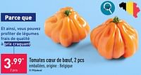 Promotions Tomates coeur de boeuf - Produit maison - Aldi - Valide de 06/05/2024 à 12/05/2024 chez Aldi