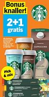 Promotions House blend lungo capsules - Starbucks - Valide de 29/04/2024 à 05/05/2024 chez Albert Heijn