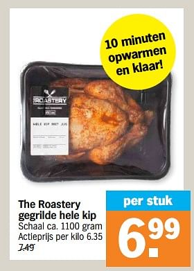 Promoties The roastery gegrilde hele kip - The Roastery - Geldig van 29/04/2024 tot 05/05/2024 bij Albert Heijn