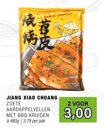 Promoties Jiang xiao chuang zoete aardappelvellen met bbq kruiden - Jiang Xiao Chuang - Geldig van 24/04/2024 tot 14/05/2024 bij Amazing Oriental