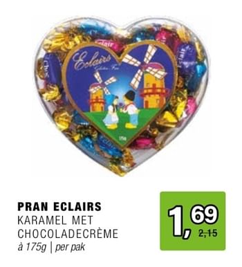 Promotions Pran eclairs karamel met chocoladecreme - Pran Eclairs - Valide de 24/04/2024 à 14/05/2024 chez Amazing Oriental