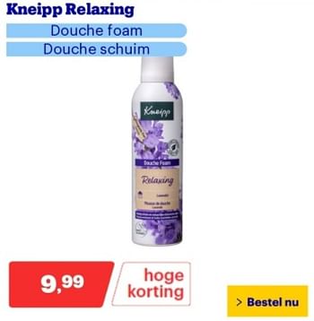 Promoties Kneipp relaxing - Kneipp - Geldig van 29/04/2024 tot 05/05/2024 bij Bol.com