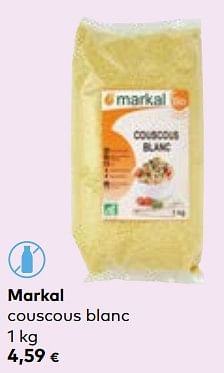 Promoties Markal couscous blanc - Markal - Geldig van 24/04/2024 tot 21/05/2024 bij Bioplanet