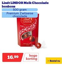 Lindt lindor melk chocolade bonbons-Lindt