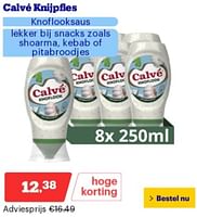 Promoties Calve knijpfles - Calve - Geldig van 29/04/2024 tot 05/05/2024 bij Bol.com