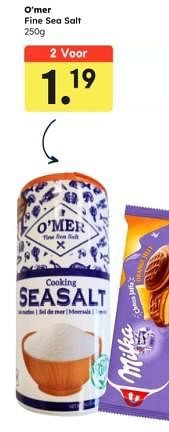 Promoties O`mer fine sea salt - Omer - Geldig van 29/04/2024 tot 11/05/2024 bij Ochama