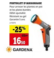 Promotions Pistolet d`arrosage - Gardena - Valide de 29/04/2024 à 02/06/2024 chez Dema