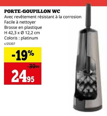 Promoties Porte goupillon wc - Brabantia - Geldig van 29/04/2024 tot 02/06/2024 bij Dema