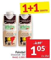 Promoties Chocomelk - Fairebel - Geldig van 30/04/2024 tot 05/05/2024 bij Intermarche