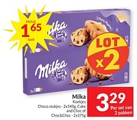 Promoties Koekjes - Milka - Geldig van 30/04/2024 tot 05/05/2024 bij Intermarche