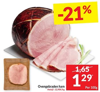 Promotions Ovengebraden ham - Produit maison - Intermarche - Valide de 30/04/2024 à 05/05/2024 chez Intermarche