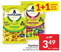 Promoties Snoepjes of lolly`s - Napoleon - Geldig van 30/04/2024 tot 05/05/2024 bij Intermarche