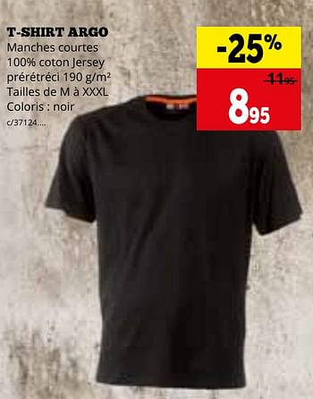 Promoties T shirt argo - Herock - Geldig van 29/04/2024 tot 02/06/2024 bij Dema