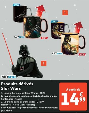 Promotions Produits dérivés star wars - Produit Maison - Auchan Ronq - Valide de 30/04/2024 à 06/05/2024 chez Auchan Ronq