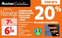 Saumon fumé filière auchan collection cultivons le bon-Huismerk - Auchan