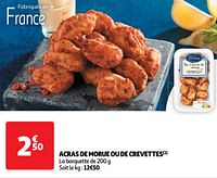 Promoties Acras de morue ou de crevettes - Briau - Geldig van 30/04/2024 tot 05/05/2024 bij Auchan