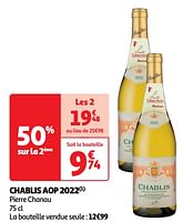 Promoties Chablis aop 2022 - Witte wijnen - Geldig van 30/04/2024 tot 05/05/2024 bij Auchan