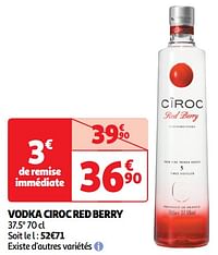 Vodka ciroc red berry-Cîroc
