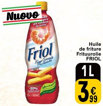 Promotions Huile de friture frituurolie friol - Friol - Valide de 30/04/2024 à 06/05/2024 chez Cora