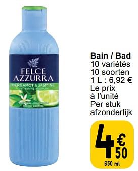 Promoties Bain - bad - Felce Azzurra - Geldig van 30/04/2024 tot 06/05/2024 bij Cora