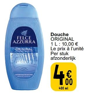 Promotions Douche original - Felce Azzurra - Valide de 30/04/2024 à 06/05/2024 chez Cora