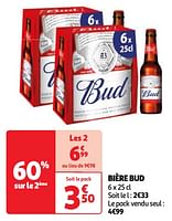 Promoties Bière bud - Bud - Geldig van 30/04/2024 tot 06/05/2024 bij Auchan
