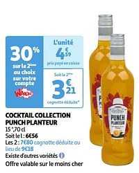 Cocktail collection punch planteur-Huismerk - Auchan