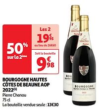 Bourgogne hautes côtes de beaune aop 2022-Rode wijnen