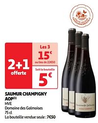 Saumur champigny aop hve domaine des galmoises-Rode wijnen