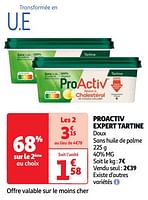Promoties Proactiv expert tartine - Pro-Activ - Geldig van 30/04/2024 tot 06/05/2024 bij Auchan
