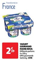 Promoties Yaourt gourmand mamie nova - Mamie Nova - Geldig van 30/04/2024 tot 06/05/2024 bij Auchan
