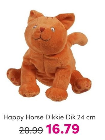 Promoties Happy horse dikkie dik - Happy Horse - Geldig van 30/04/2024 tot 06/05/2024 bij Baby & Tiener Megastore