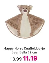 Happy horse knuffeldoekje beer bella-Happy Horse