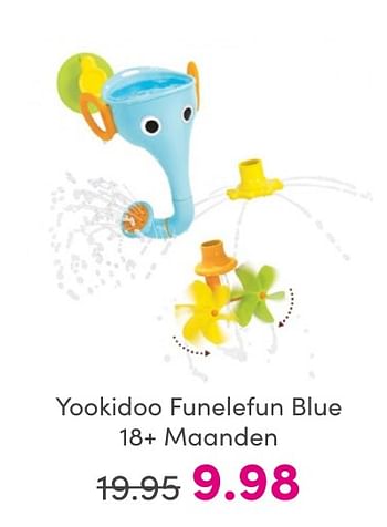 Promotions Yookidoo funelefun blue - Yookidoo - Valide de 30/04/2024 à 06/05/2024 chez Baby & Tiener Megastore