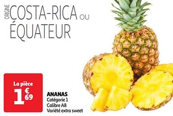 Promotions Ananas - Produit Maison - Auchan Ronq - Valide de 30/04/2024 à 06/05/2024 chez Auchan Ronq