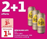 Promoties Bière blonde leffe - Leffe - Geldig van 30/04/2024 tot 06/05/2024 bij Auchan