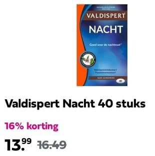 Promotions Valdispert nacht - Valdispert - Valide de 02/05/2024 à 05/05/2024 chez Plein