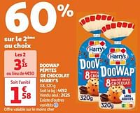 Promoties Doowap pépites de chocolat harry`s - Harry's - Geldig van 30/04/2024 tot 06/05/2024 bij Auchan